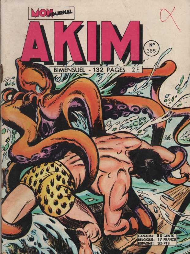 Scan de la Couverture Akim n 385